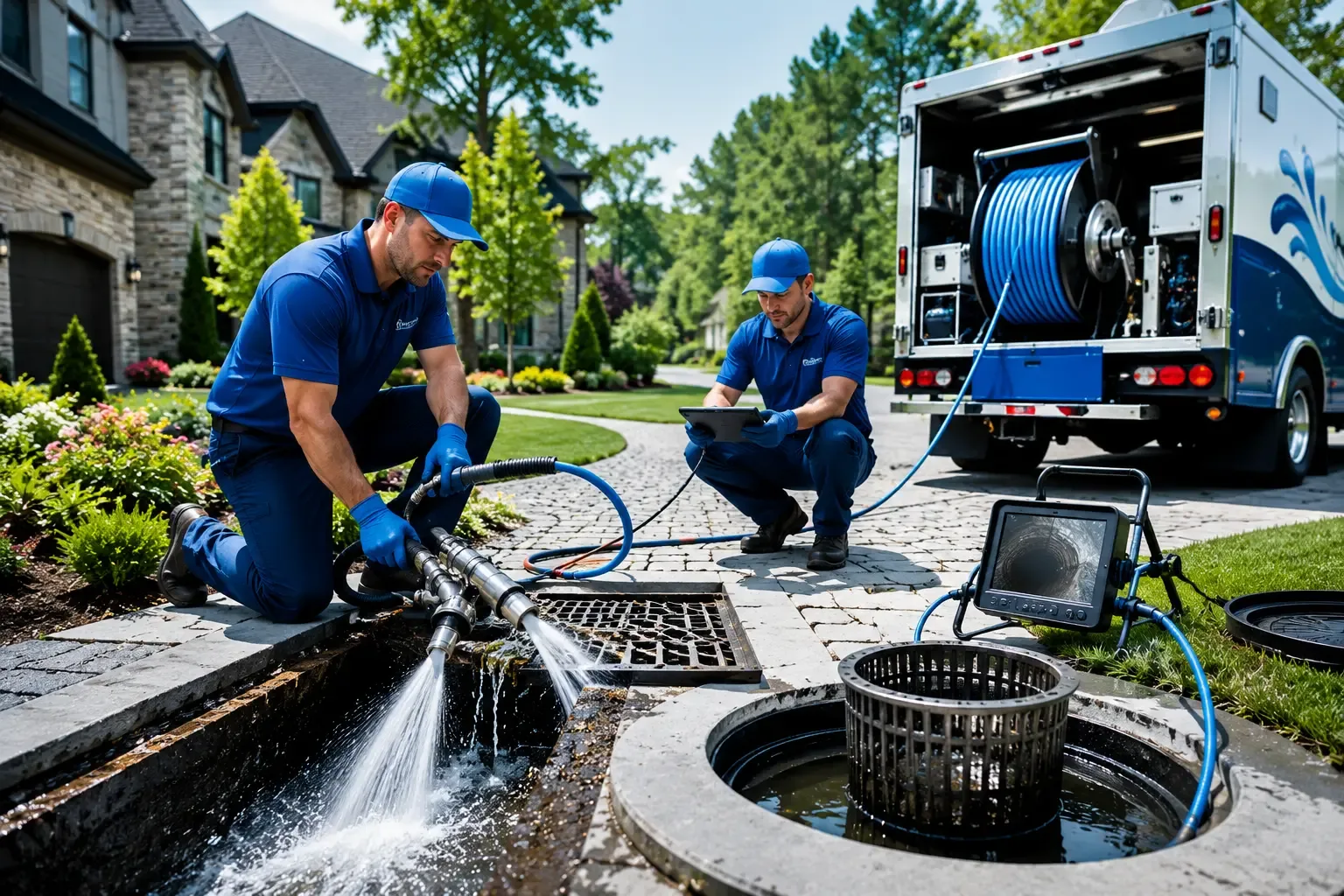 Local outdoor drain cleaning professionals in Watson, IL